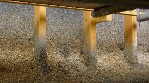 Spray-applied hempcrete