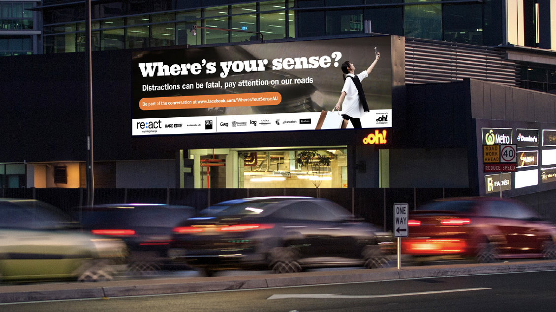Re:act Road Safety student campaign launches in Brisbane with oOh!media