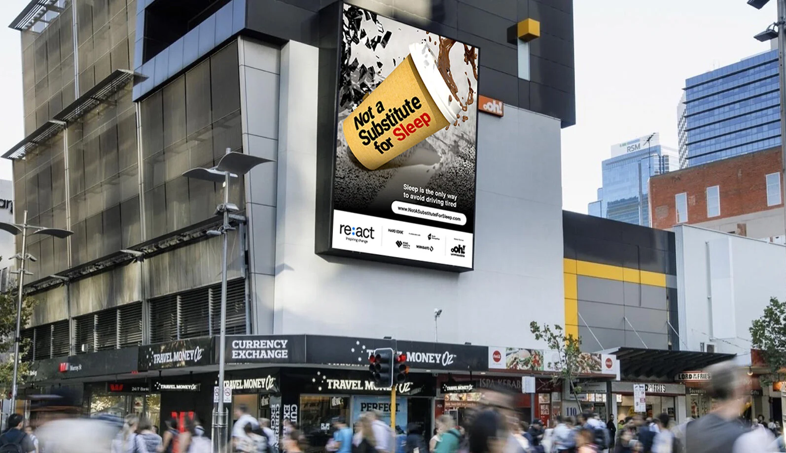 Re:act TAFE fatigue campaigns launch nationally.