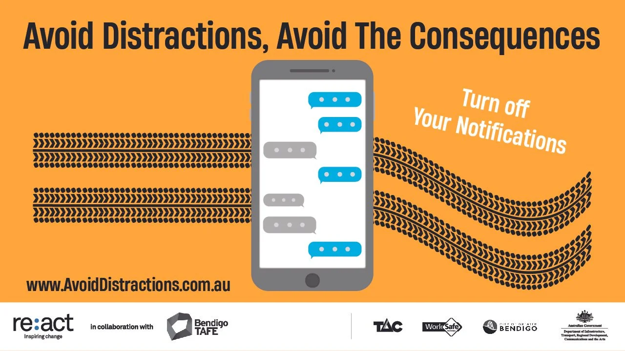 TAFE students create mobile phone campaigns as part of national regional road safety program