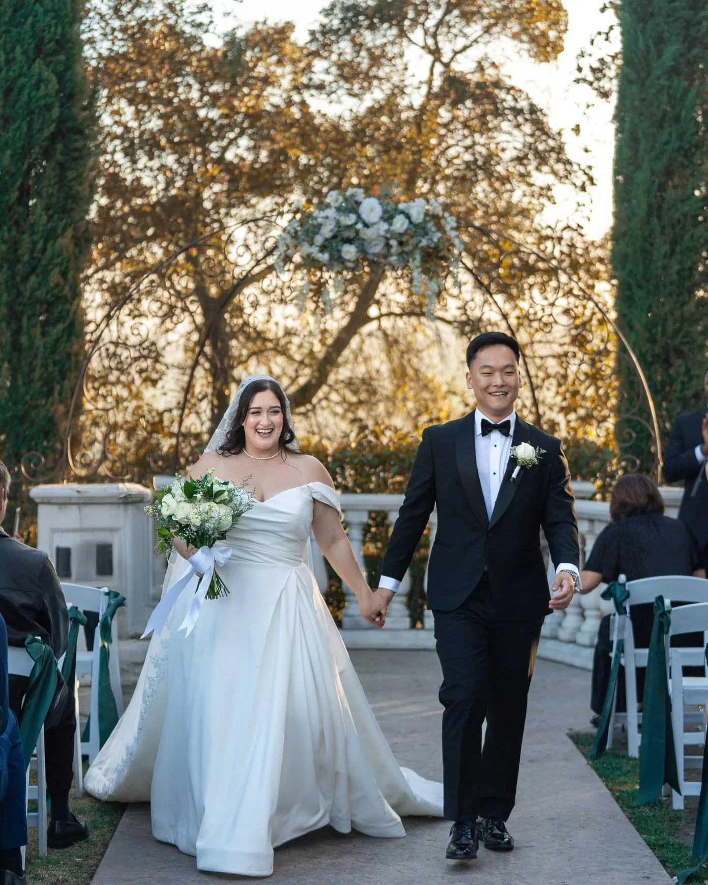 They waited 5 years for this. When they first started dating at UC Berkeley, John told Emma early on that he was going to marry her. And after years of maintaining their long-distance relationship from California to Virginia, John fulfilled his promi
