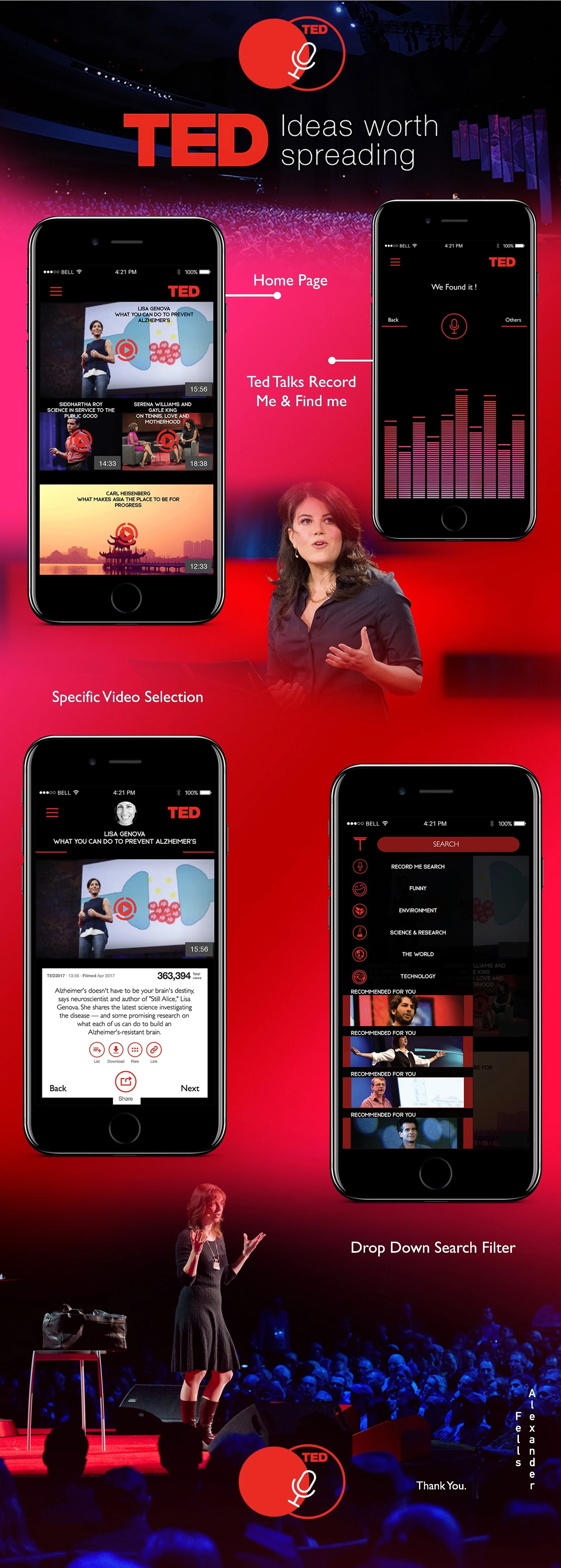 TEDX APP Concept