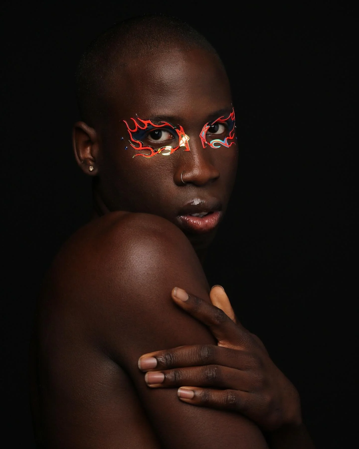 Throw back to working on my beauty muse @mikeyizzy 🔥⁣
 photos by @marieloumandl 🙌🏼⁣
.⁣
.⁣
.⁣
.⁣
#makeup #mua #lamua #facelace #narscosmetics #maccosmetics #danessamyricks #anastasiabeverlyhills #sugarpillcosmetics #model #makeupartist