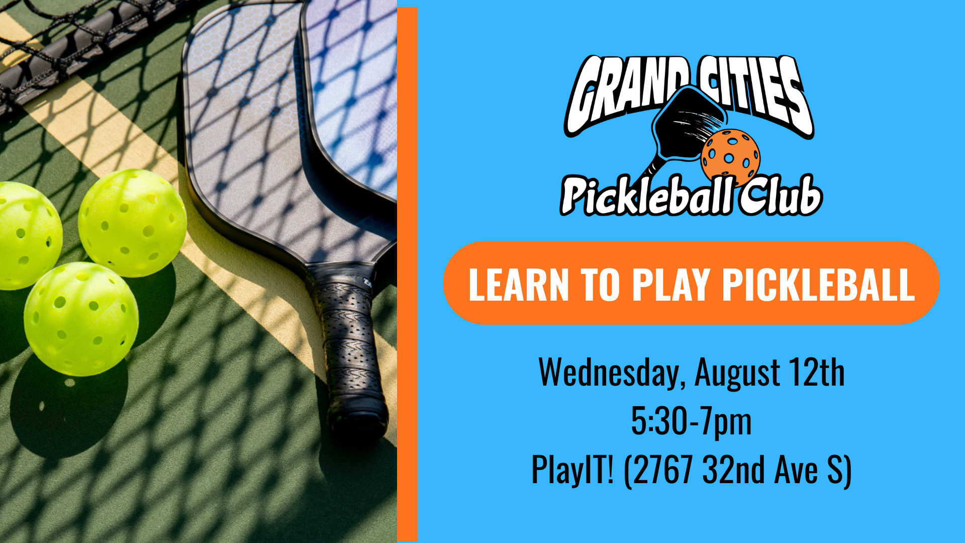 Learn to Play Pickleball
