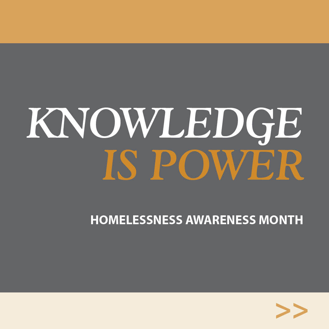 November is Homelessness Awareness Month. 

We want to take this time to acknowledge those children and families experiencing homelessness, and share our knowledge about our unhoused neighbors. 

#HomelessnessAwarenessMonth