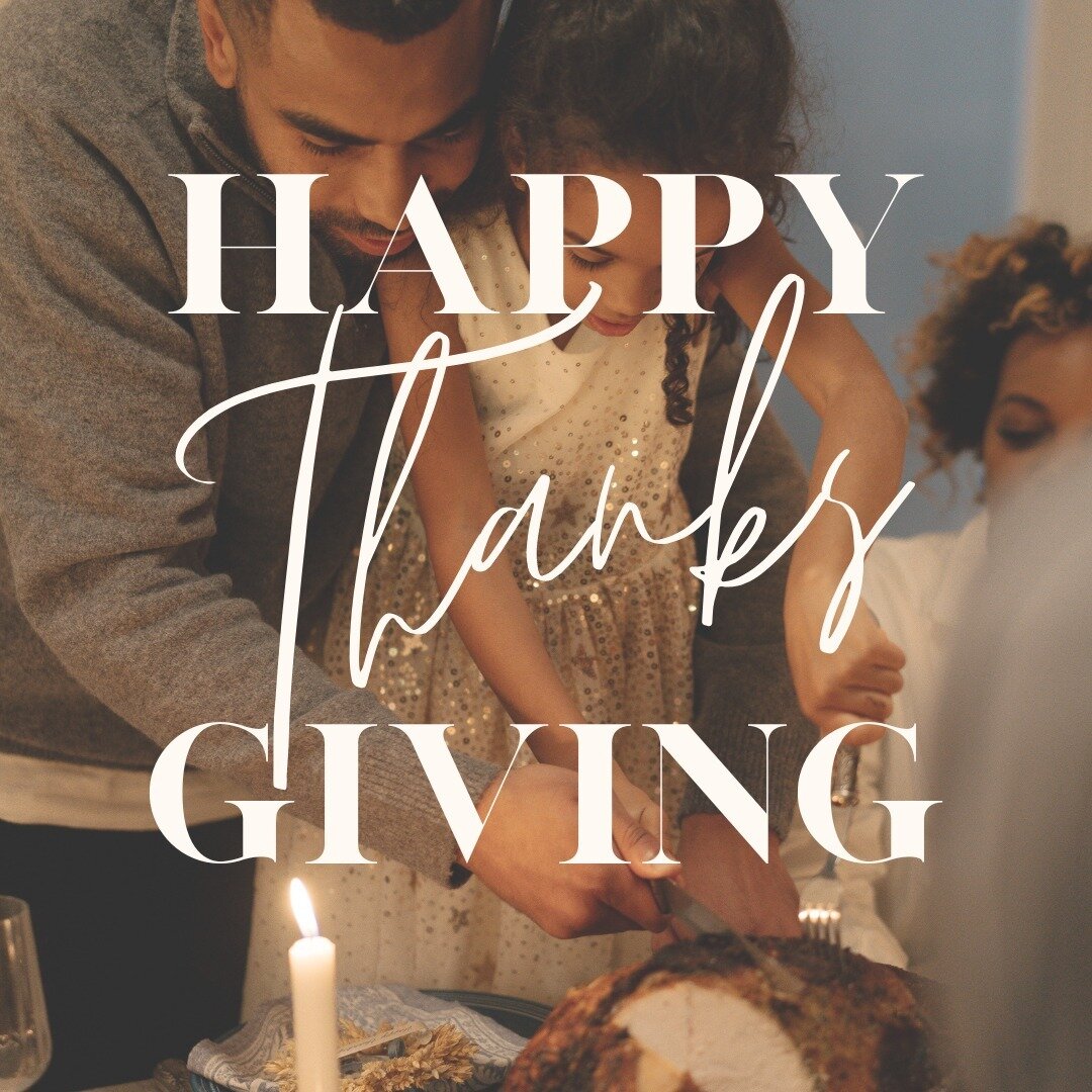 Give thanks, today and every day. 

Wishing you all a wonderful Thanksgiving! 🧡