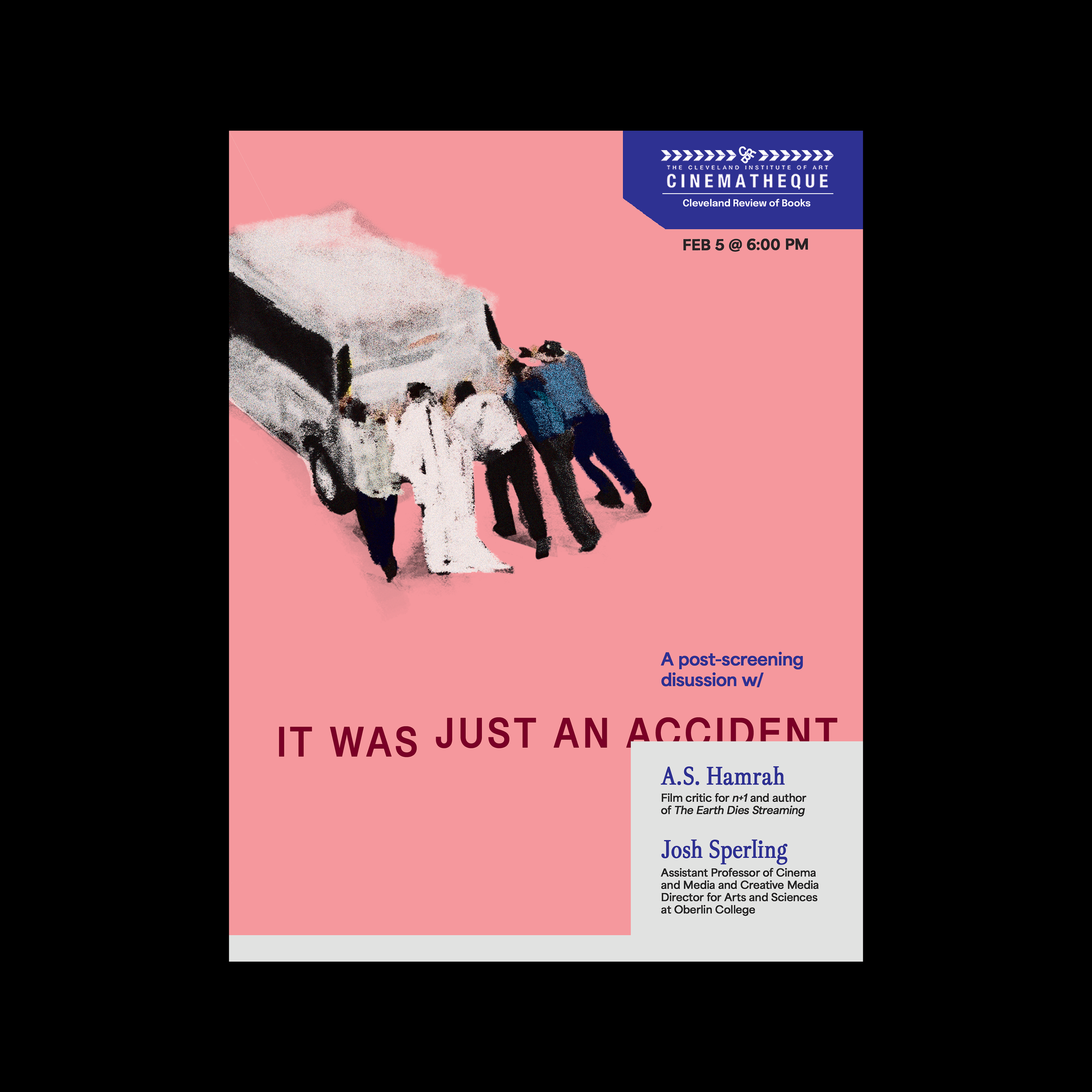 A Post-Screening Discussion w/ A.S. Hamrah • Cleveland Review of Books x Cinematheque (2026)