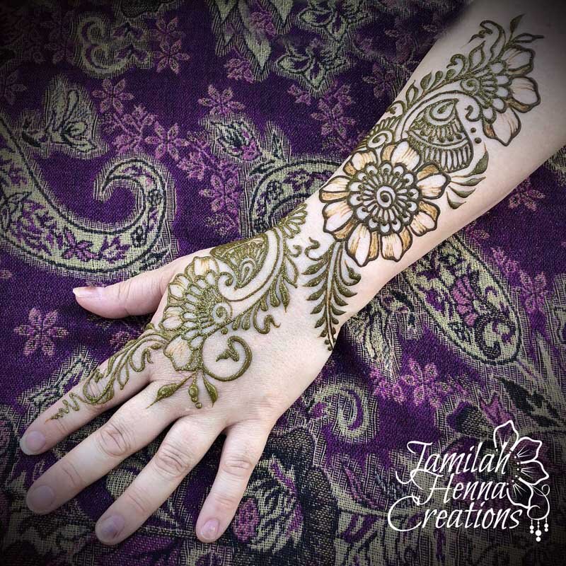 arabic bridal henna 