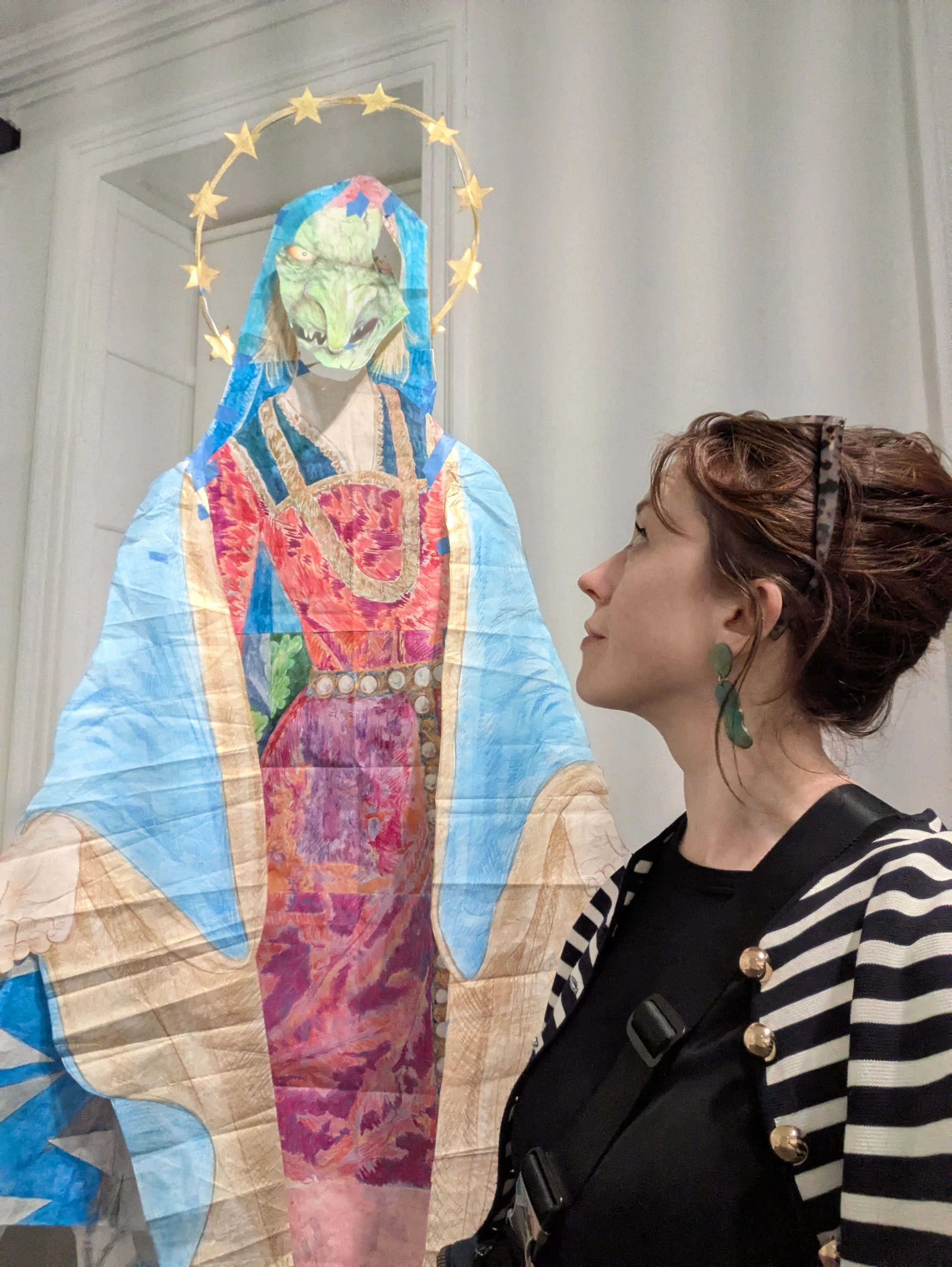 Sam Keogh's ‘The Unicorn Surrenders to the Maiden Cartoon’ at IMMA