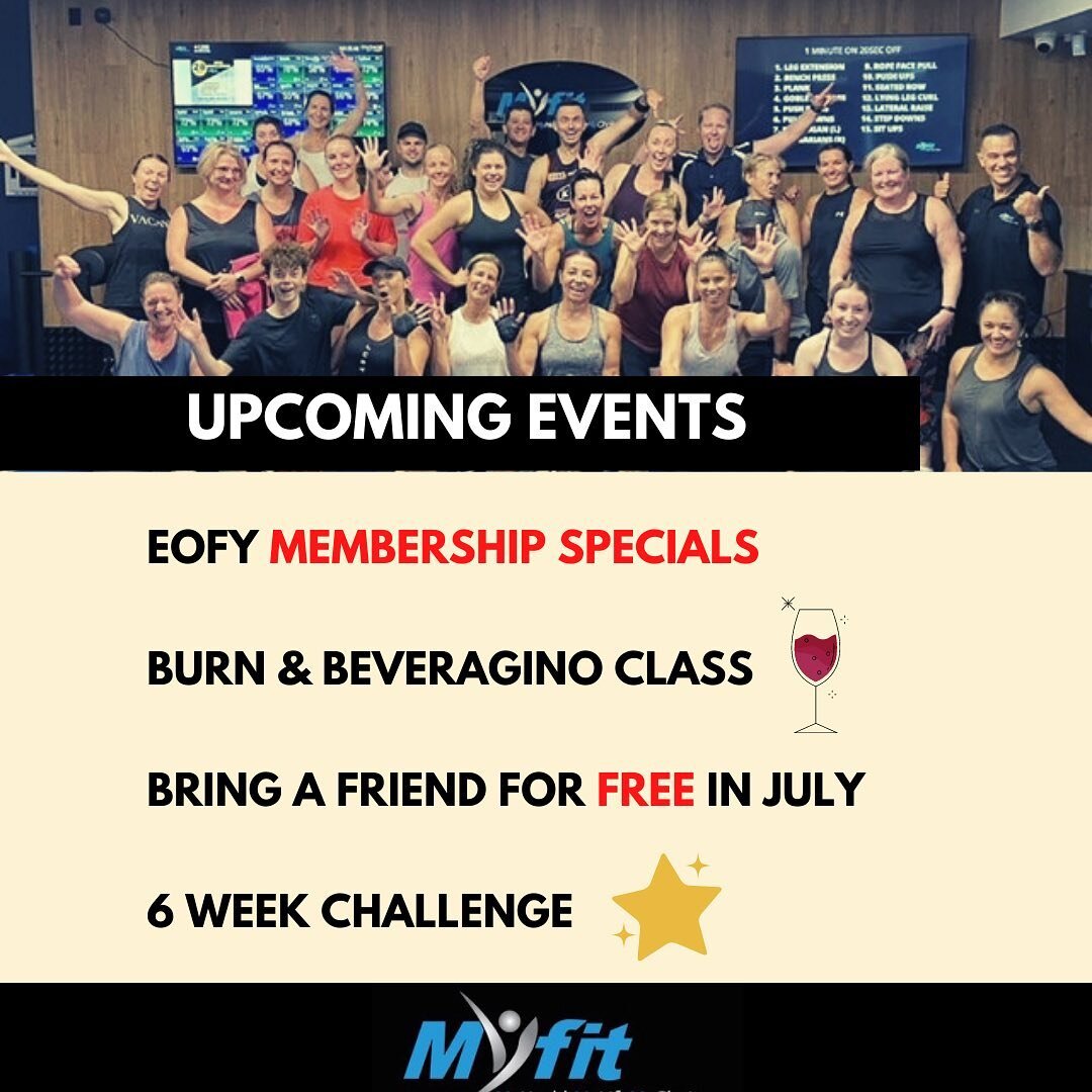 We have a huge couple of months coming up!!! 
Starting with some massive membership deals to finish up the month ⭐️ more details to come tomorrow 
We will also be having a Burn and Beveragino class 🍷 with some 90s tunes pumping, sounds like a pretty