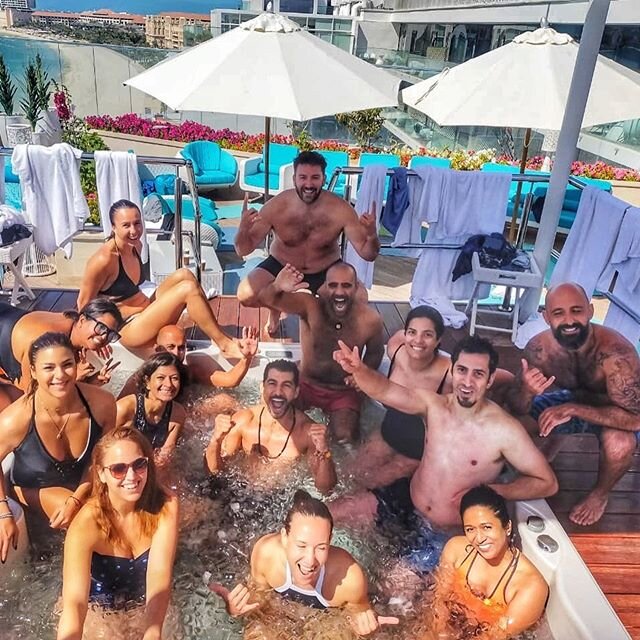 It was the perfect day for an Ice bath 🛁❄️.
We hosted our second Wim Hof ice bath in Dubai last week and it was epic !❄️💙
.
12 soul venturers ready to take the plunge. .
The water was a chilling 3 degrees !🥶 .
With perfect control of their breath 