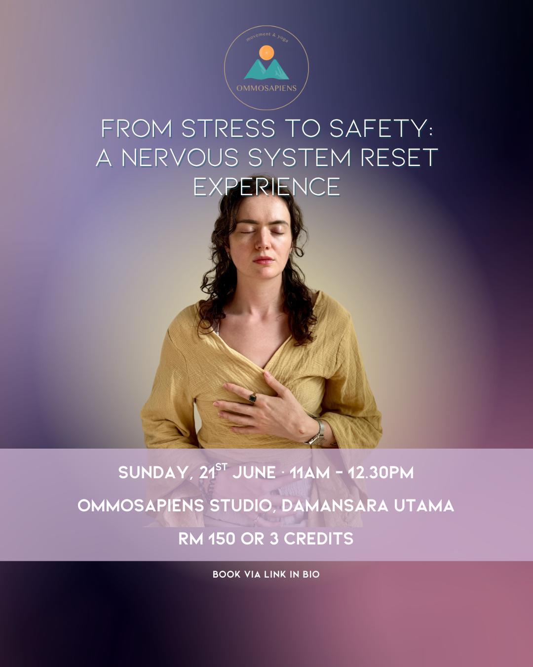 From Stress to Safety: A Nervous System Reset Experience