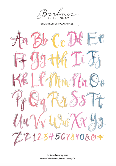 Featured image of post Calligraphy Small Letters For Beginners : You can print these at your convenience.