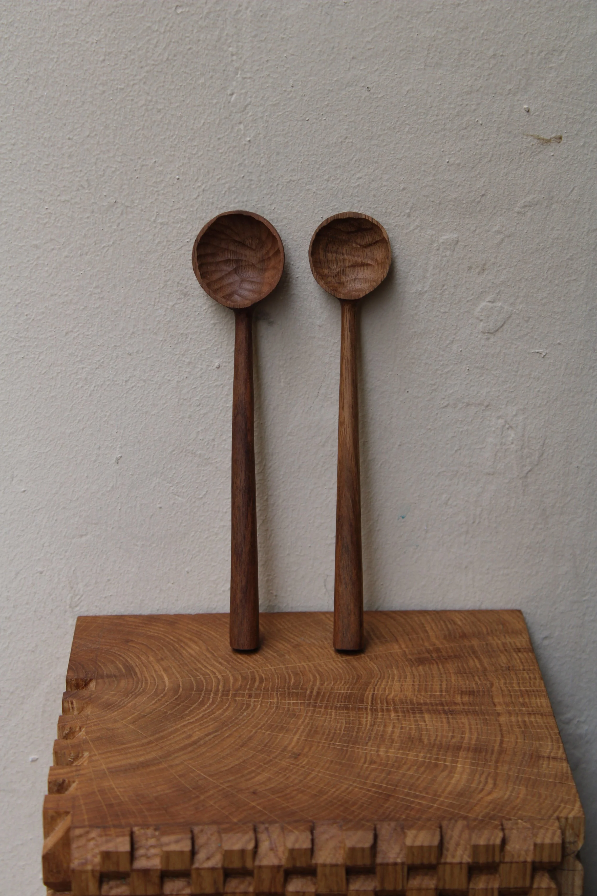 Petites cuillères noyer 87454