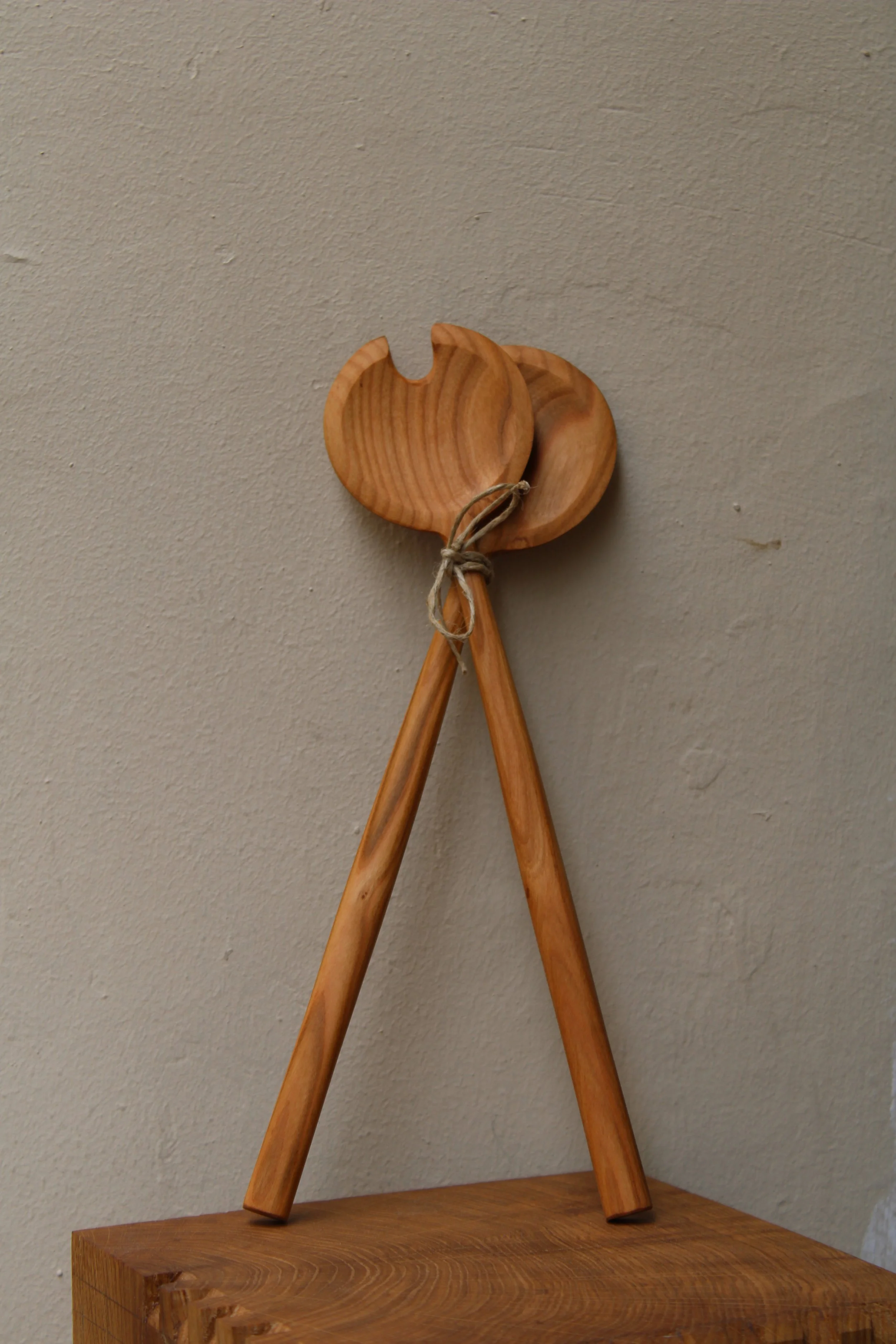 Couverts à salade cerisier 764