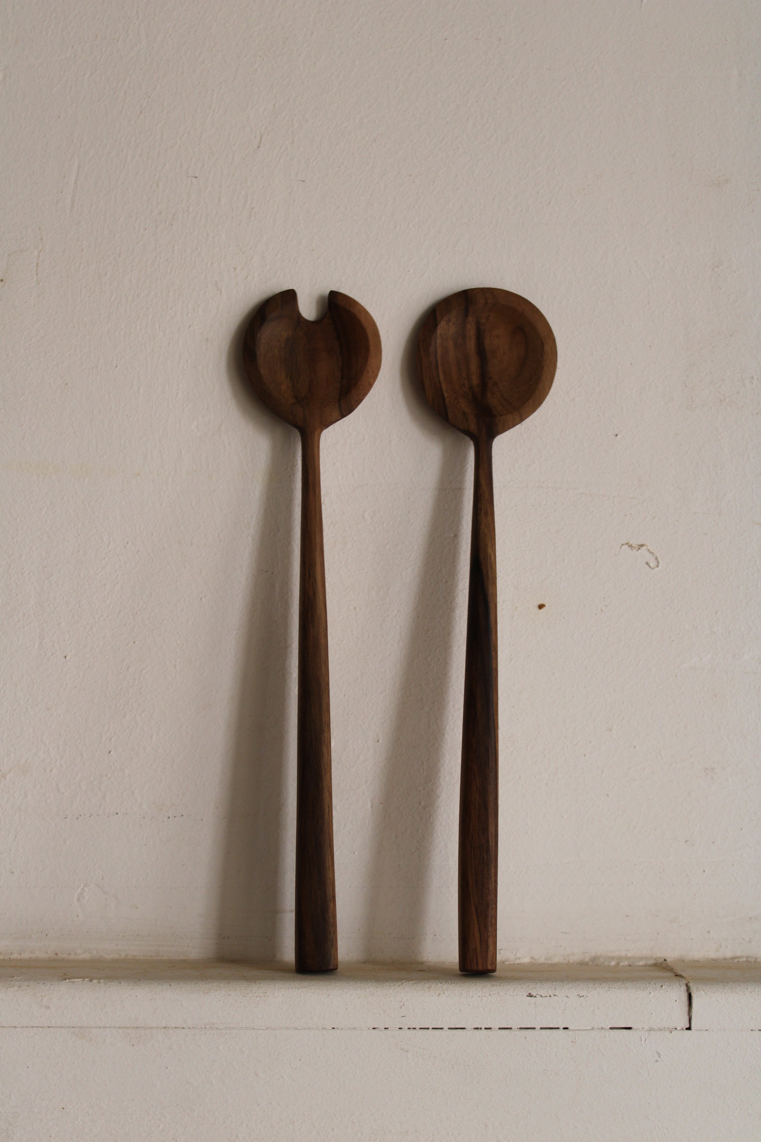 Couverts à salade noyer 06