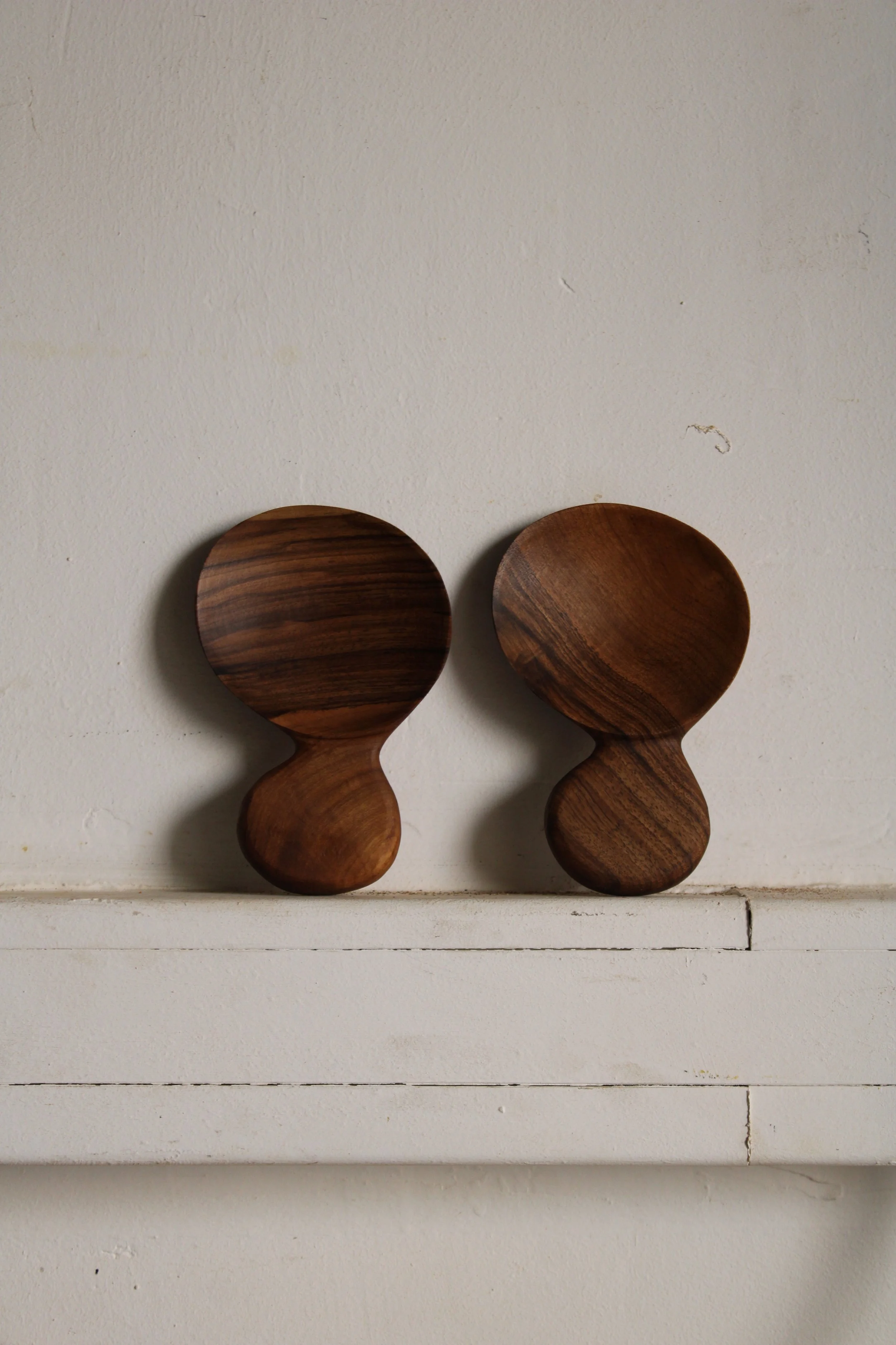 Cuillères à riz noyer 58888