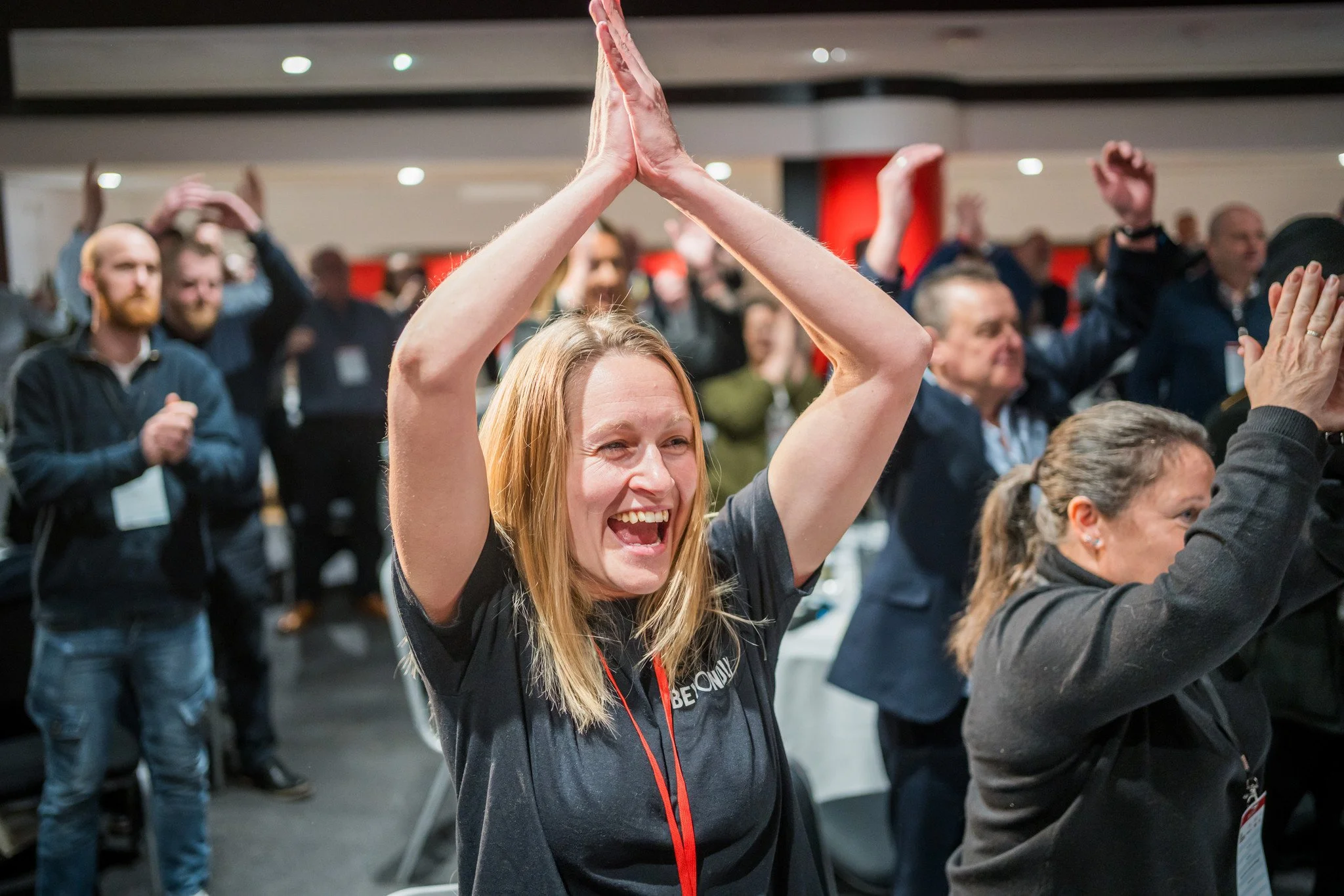 Guy Bloom keynote audience reaction.jpg