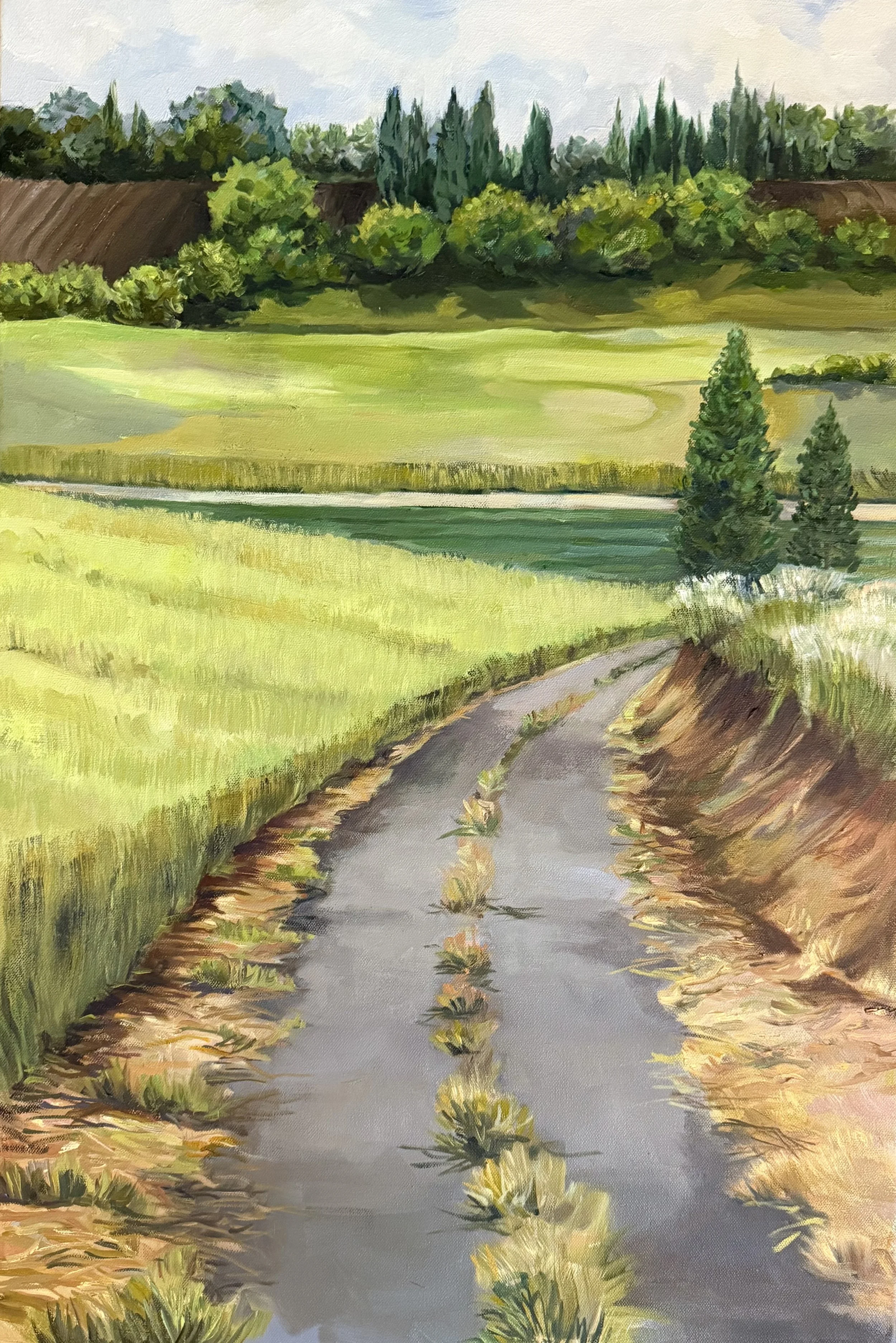 "Road Through the Fields"