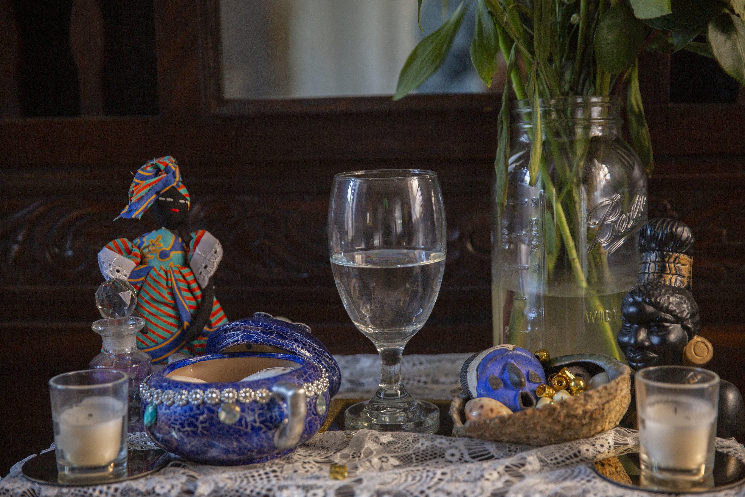Art installation by Loni Johnson (detail)