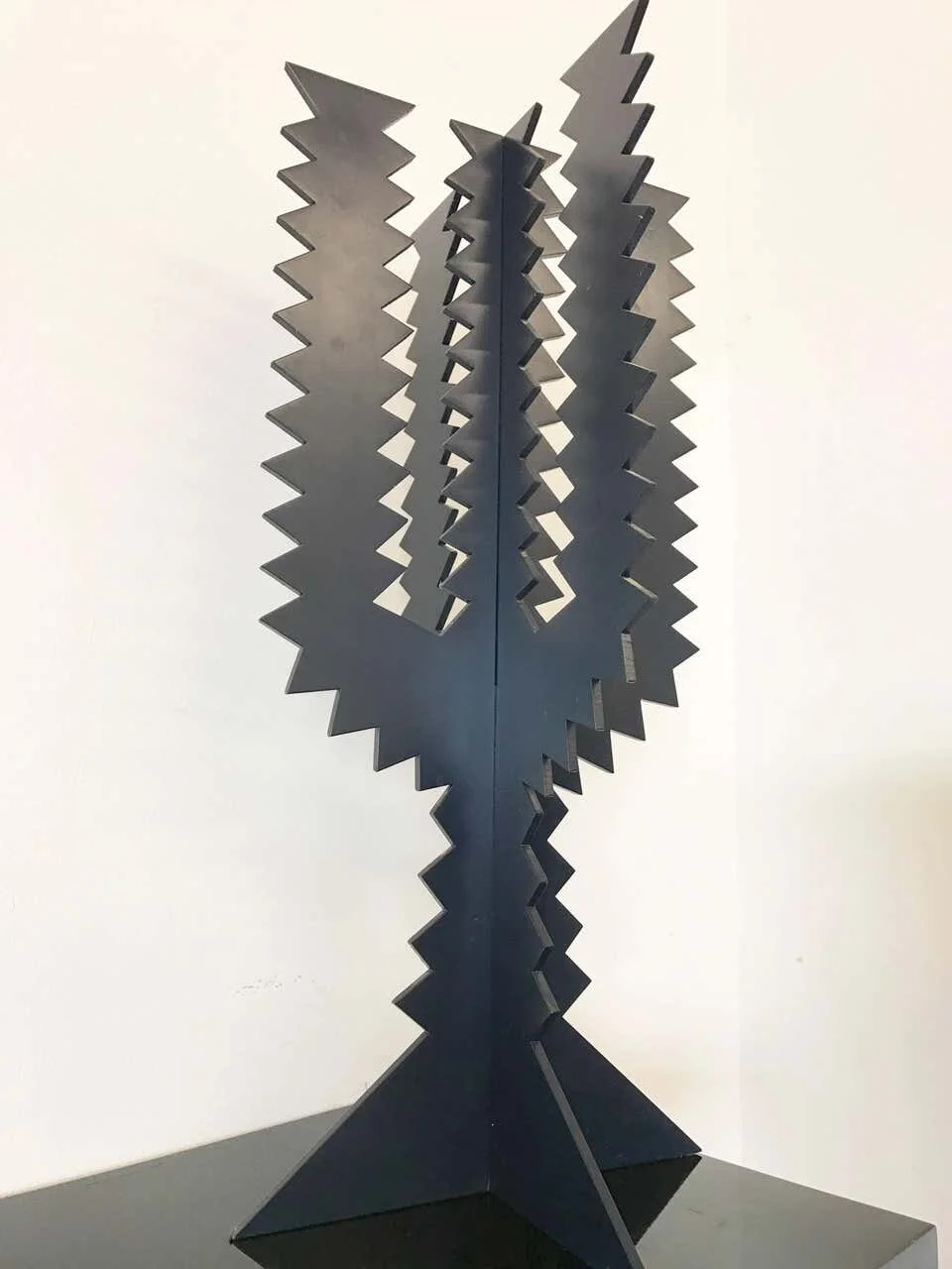 Giacomo Balla Sculpture for Gavina Cactus Futurista Metal | bottom view
