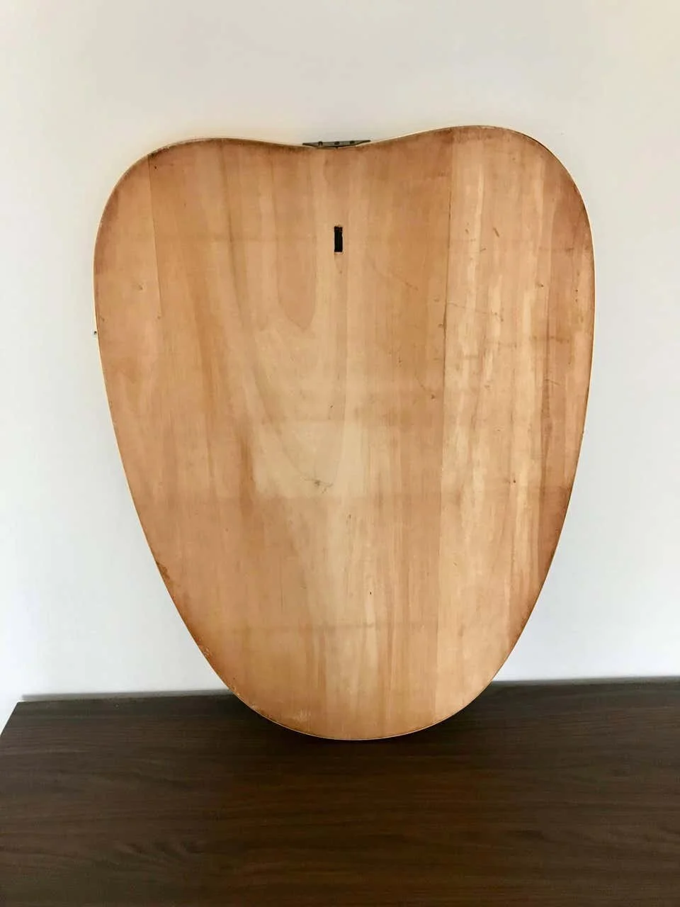 Romantic Italian Brass Frame Mirrro | back panel image