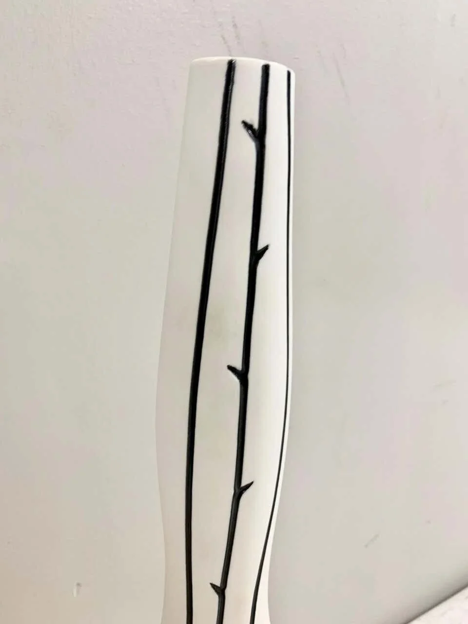 Italian Designer Home Decor Vase Vessel and Bowl | black white vase