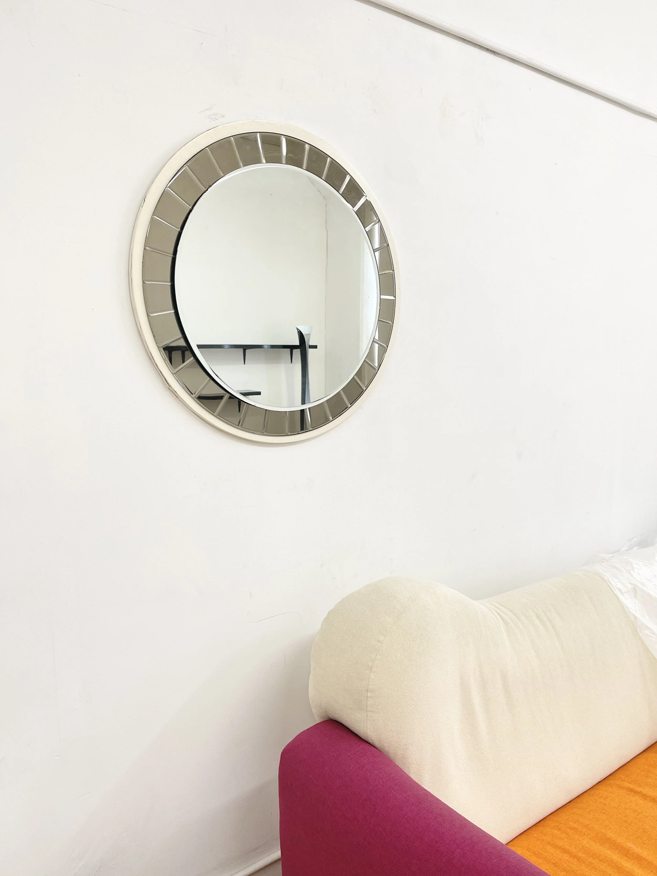 Italian Mid Century Mirrors Cristal Art | left side view