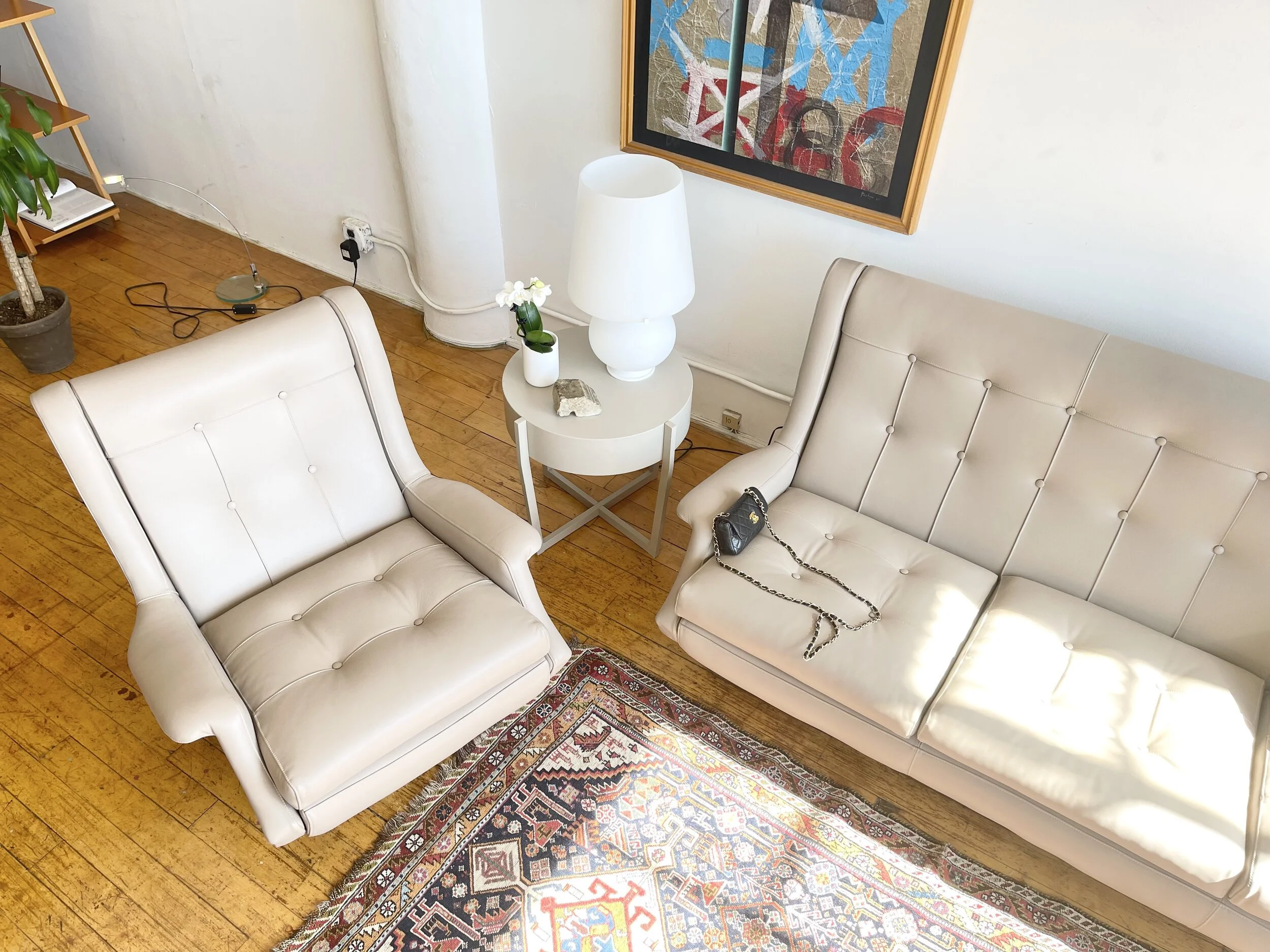 Arflex Vintage Italian Sofas 5314 leather sofas