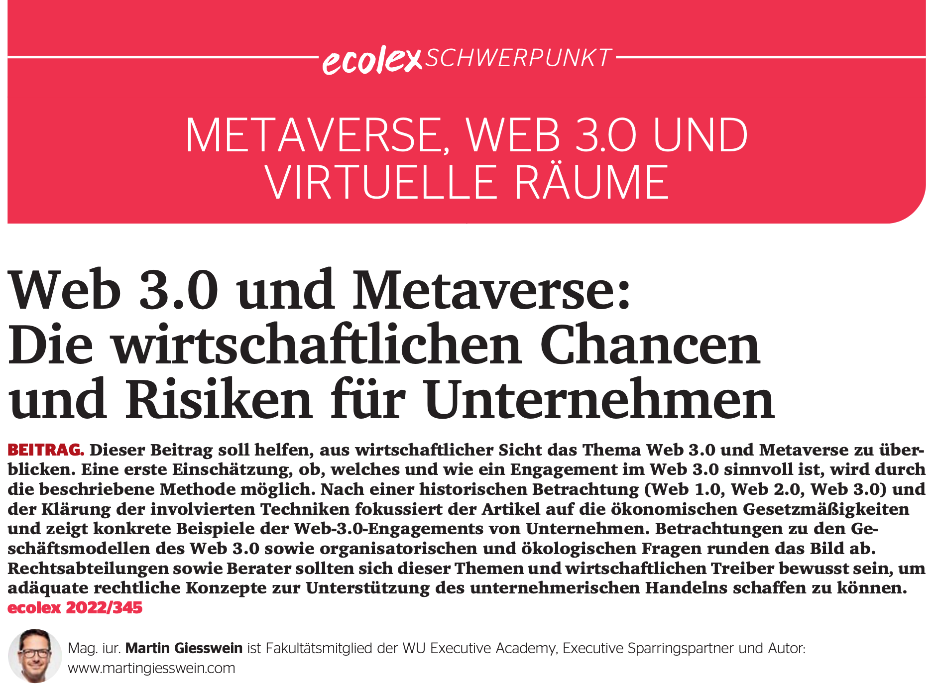 Web3 Artikel