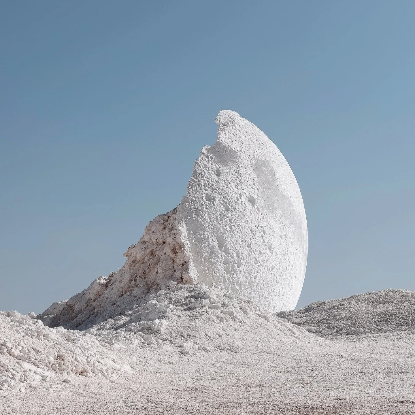 Broken Moon.

#creativedirection #midjourney