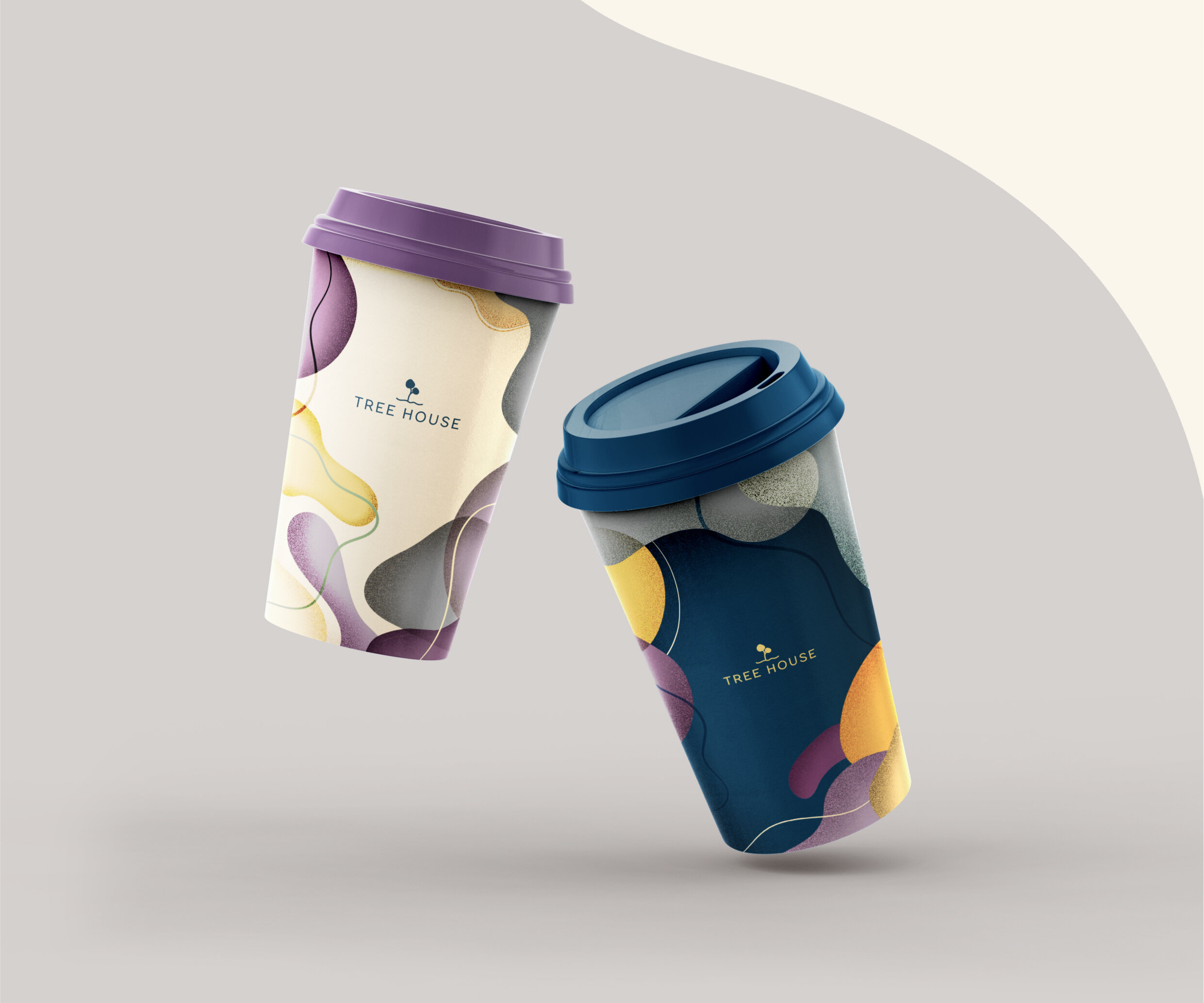 TreeHouse coffee cups design