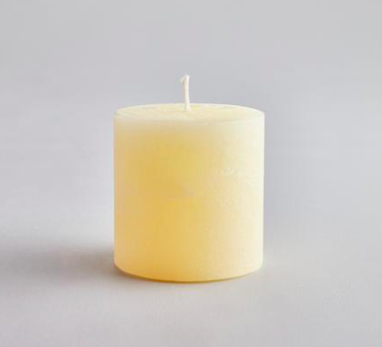 St Eval "Sea Salt" Scented Pillar Candle 3" x 3" 60 hours burn time.