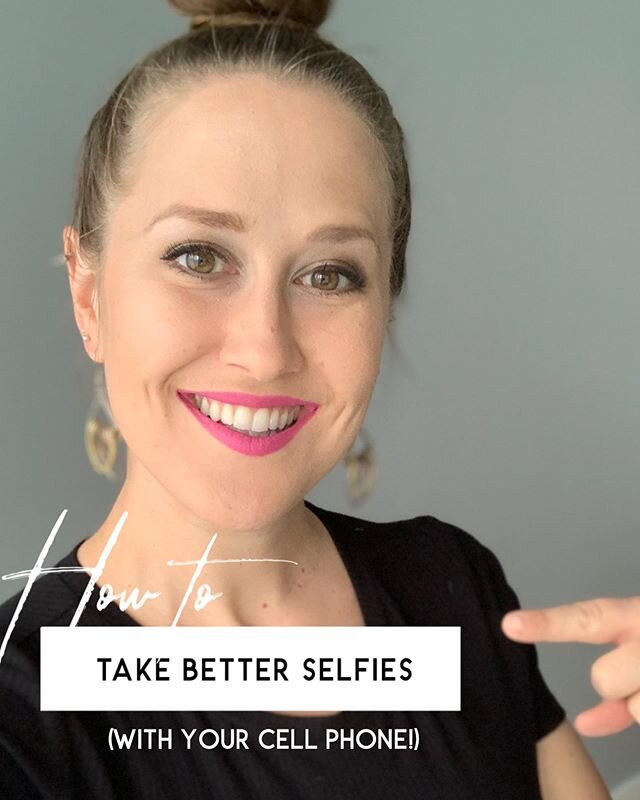 How to take a better selfie- with your cell phone!

Step one: ☀️ Pay attention to lighting. Natural lighting is the best and by far most flattering

Step two: 🔍Pay attention to your angles. Photos taken from a slightly higher angle are almost univer