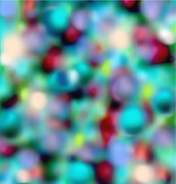 Blue Moss by Mary Ann Strandell