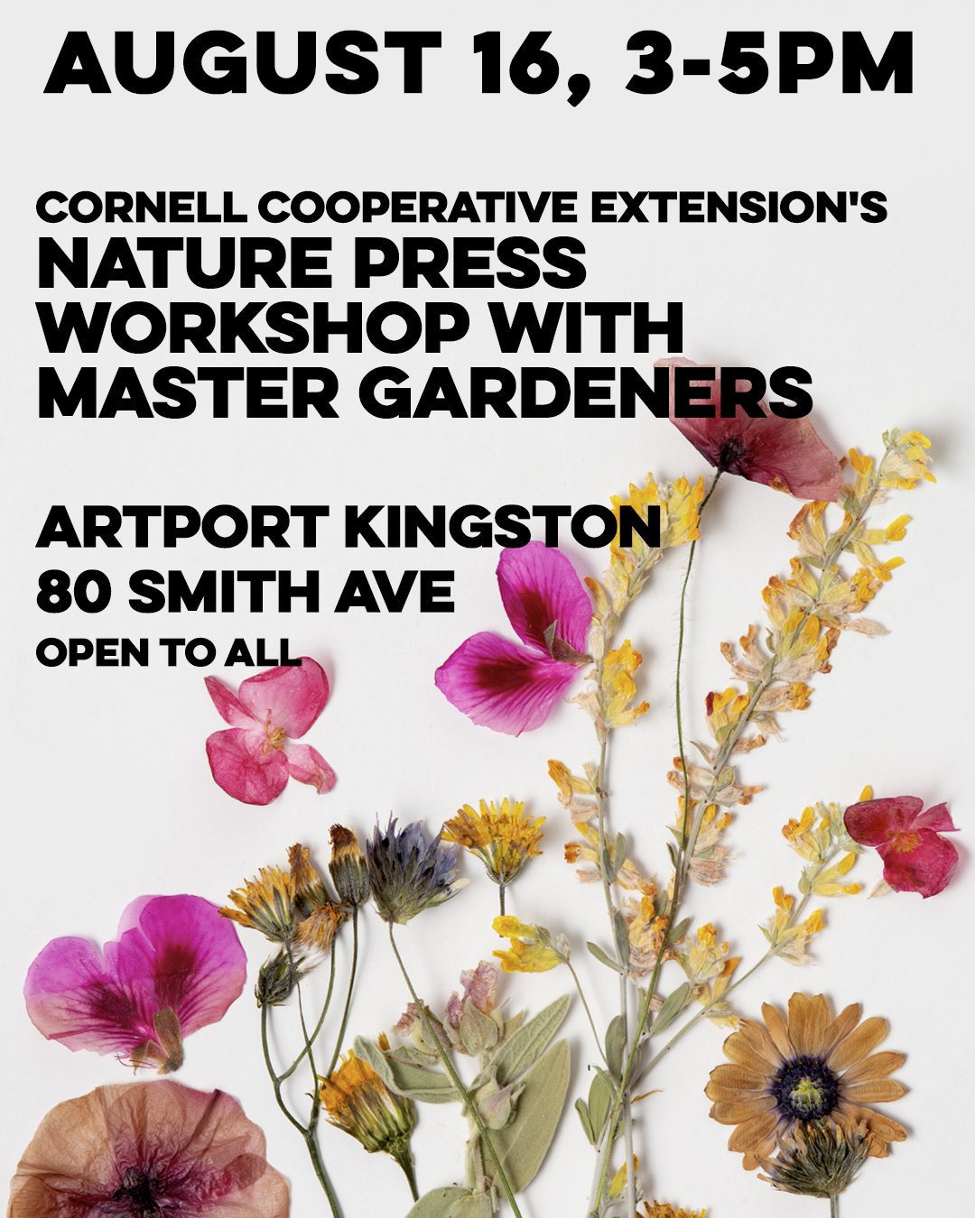 Nature Press Workshop w/ CCE's Master Gardeners