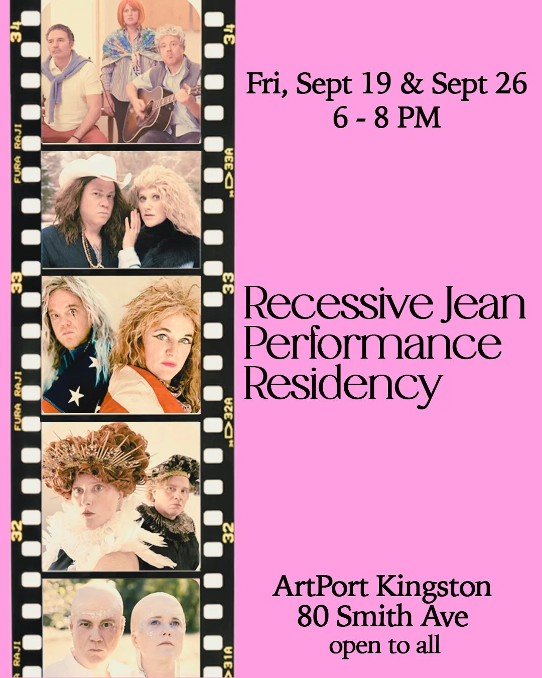 Recessive Jean Performance Residency (NIGHT #1)