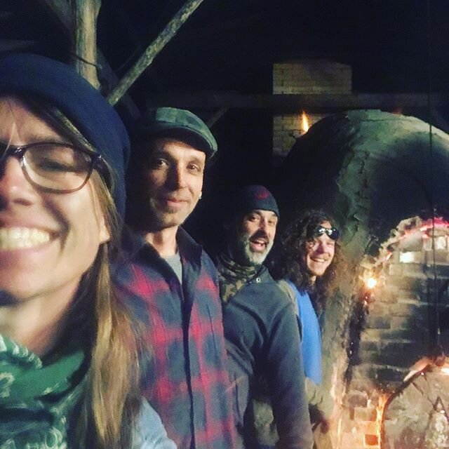 Best firing crew ever ( except missed you @hamish.jackson.pottery ).
Thank you to @the_barefoot_potter @deanbulluck and @zak_mck . Thank you doesn&rsquo;t even really suffice, y&rsquo;alls hard work and support just blew me away. 🙏🏼🙏🏼🔥🔥🌞
Kiln 