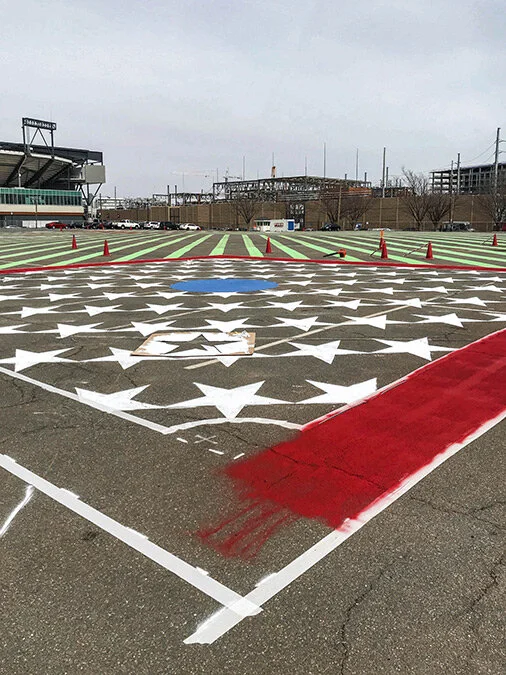 portfolioPLAYGROUNDSkickball fields at Buzzard Point — Equus Striping