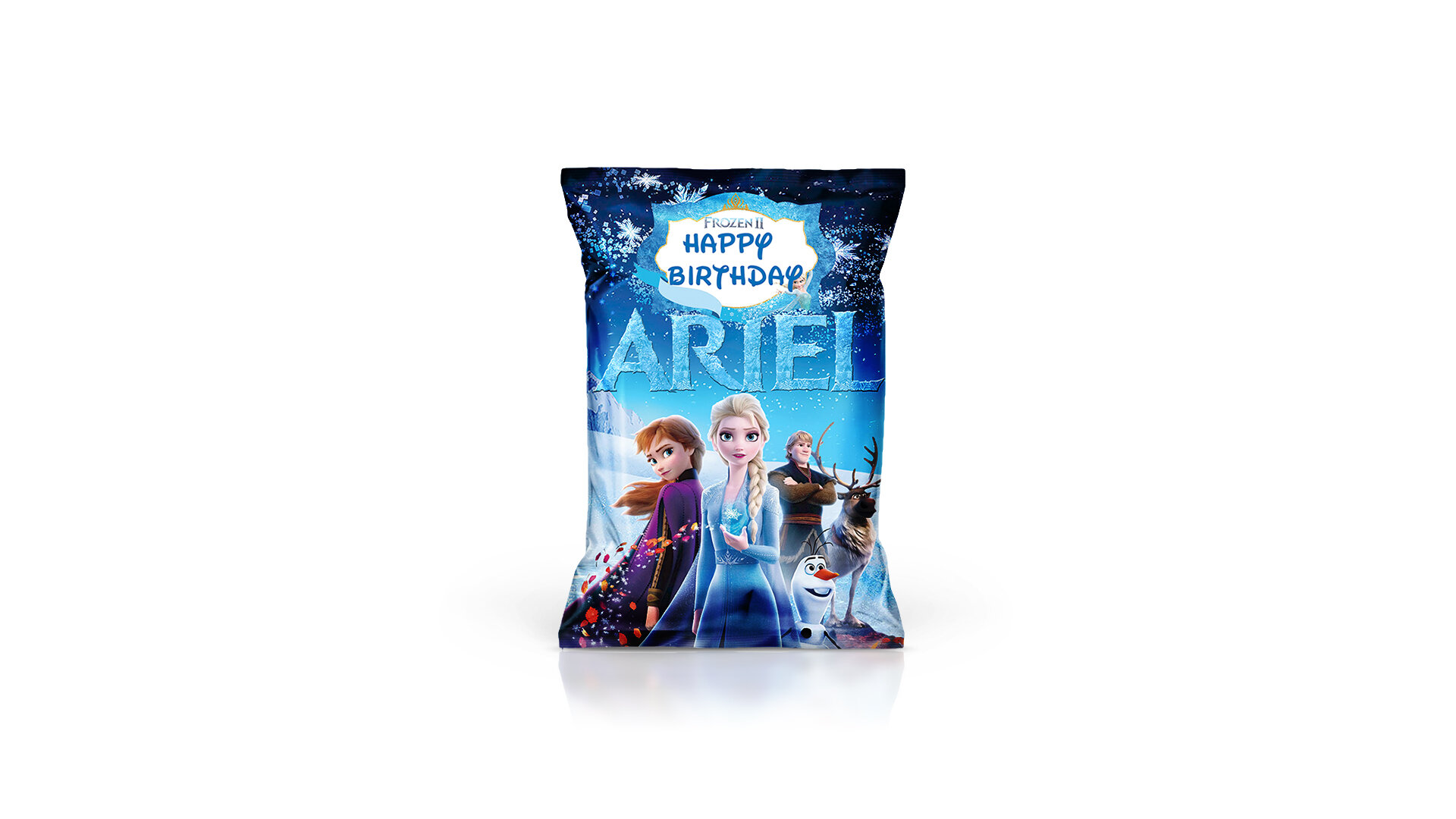 Glitter Chip Bag Frozen 2 Party Ideas Free printables  YouTube