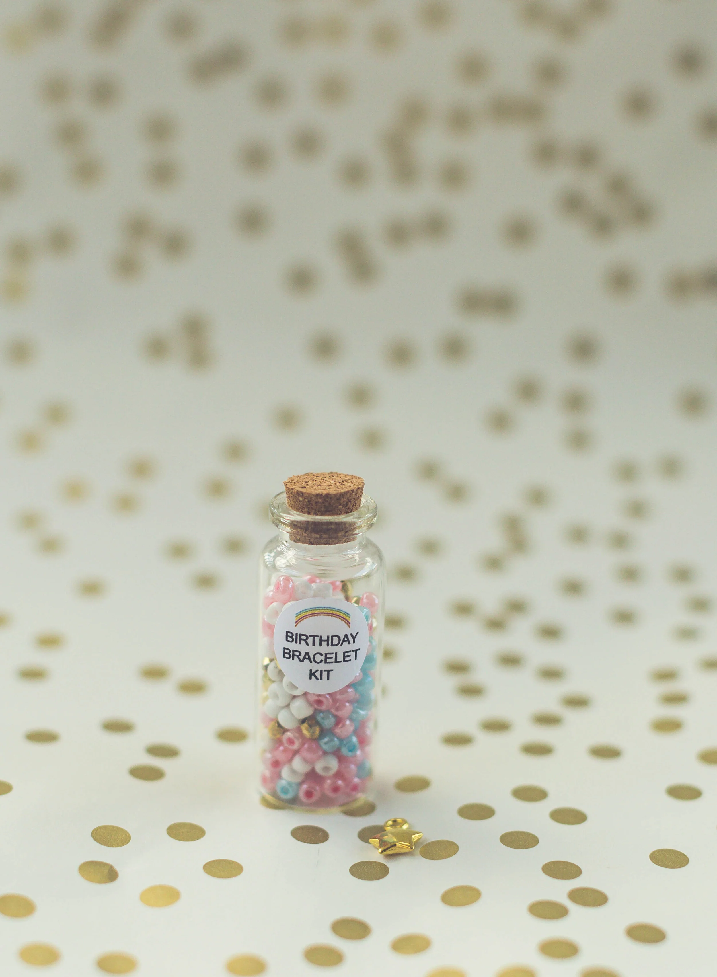 Birthday Bracelet Kit in a Bottle