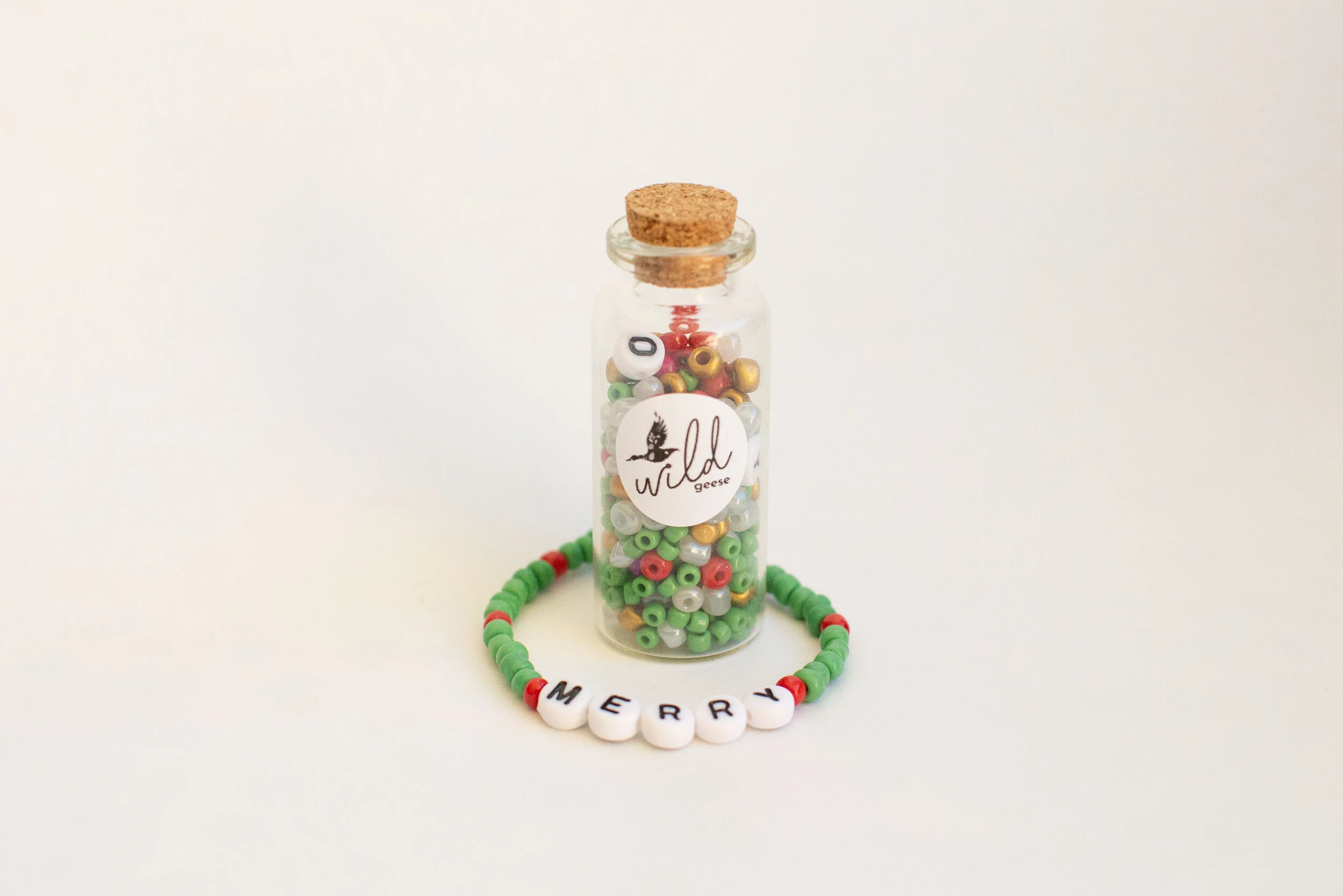 DIY Holiday Bracelet in a Bottle