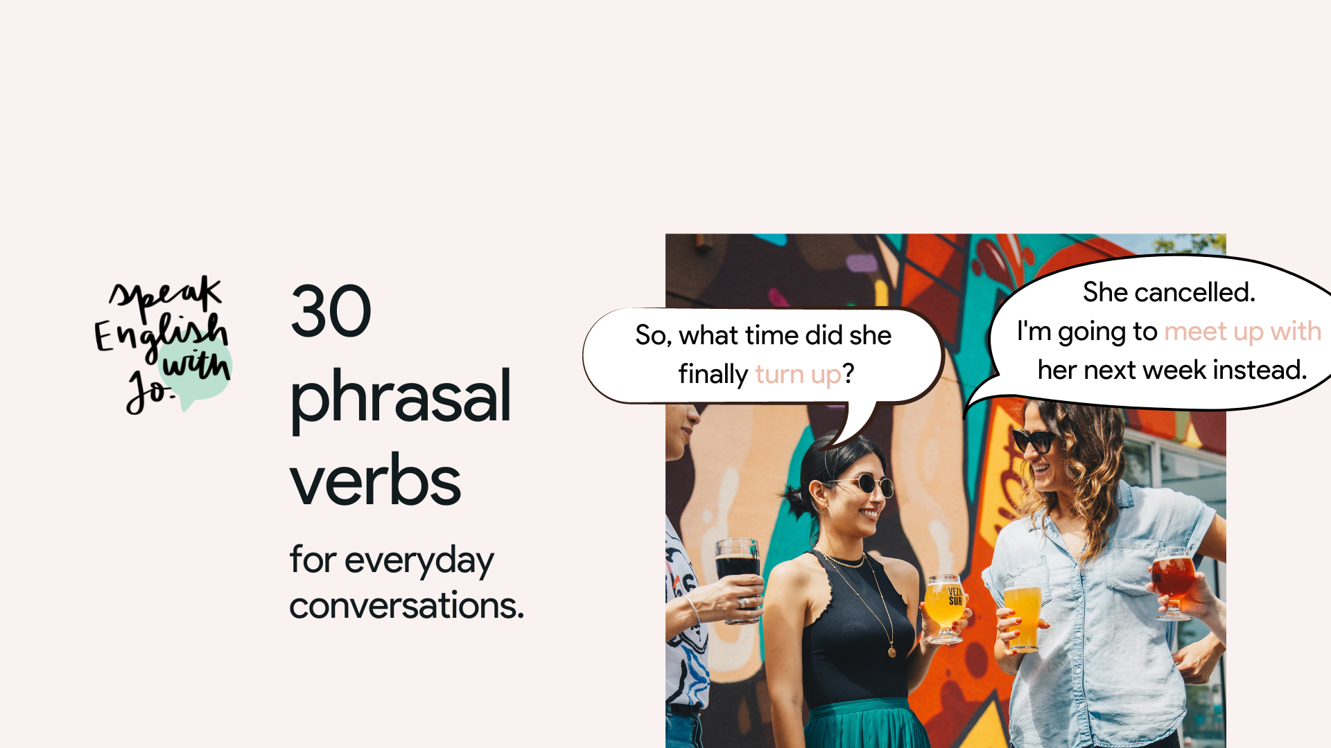 FREE PDF 30 Phrasal Verbs — Speak English with Jo