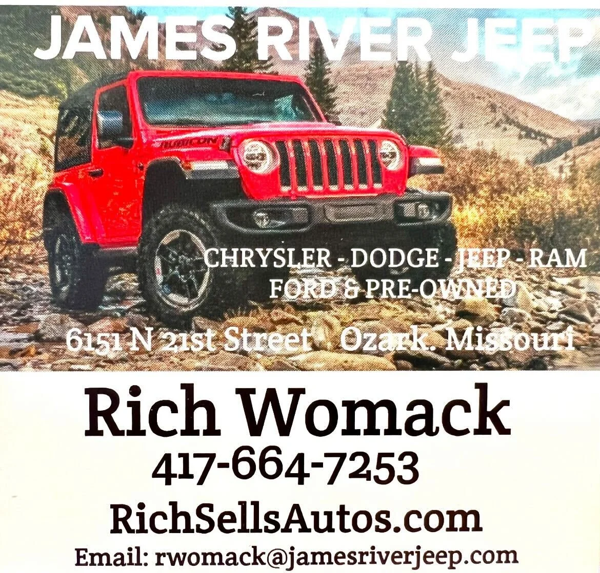 Rich Womack Auto Sales