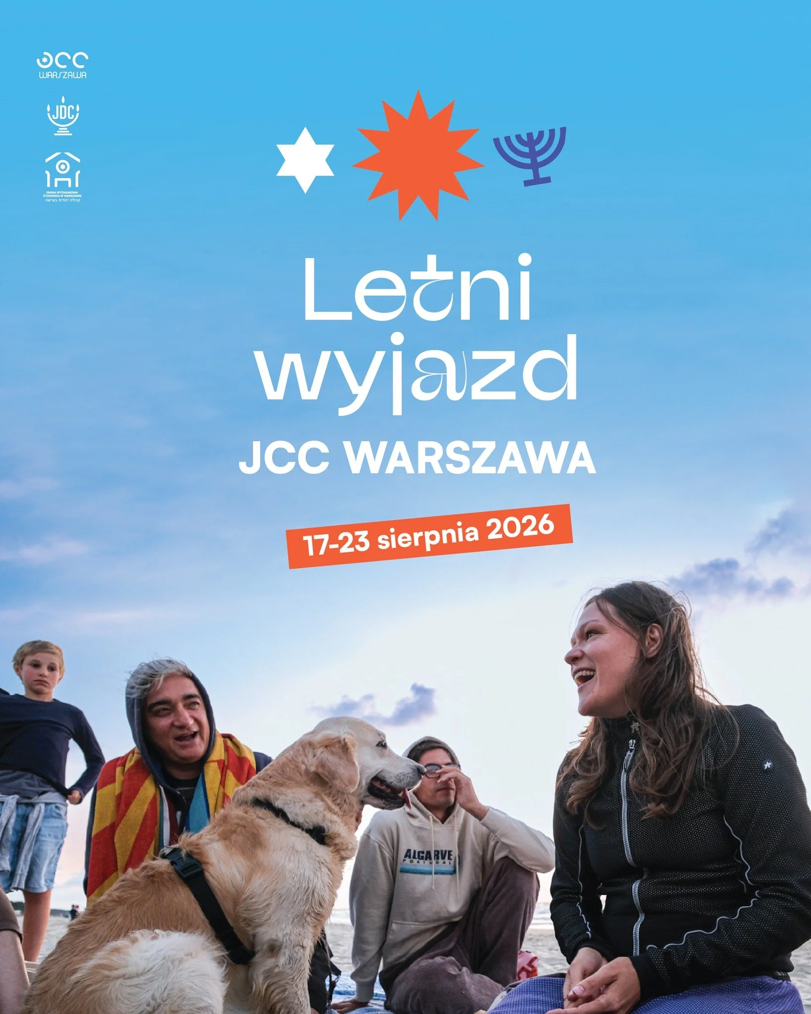 Słońce, plaża i wsp&oacute;lnota &ndash; ruszają zapisy na Letni Wyjazd JCC! 🌊

Oto chwila, na kt&oacute;rą wszyscy czekaliśmy! Z ogromną radością zapraszamy Was na tegoroczny letni wyjazd. 🏖️ Przed nami tydzień wypełniony kojącym szumem fal, Hawda