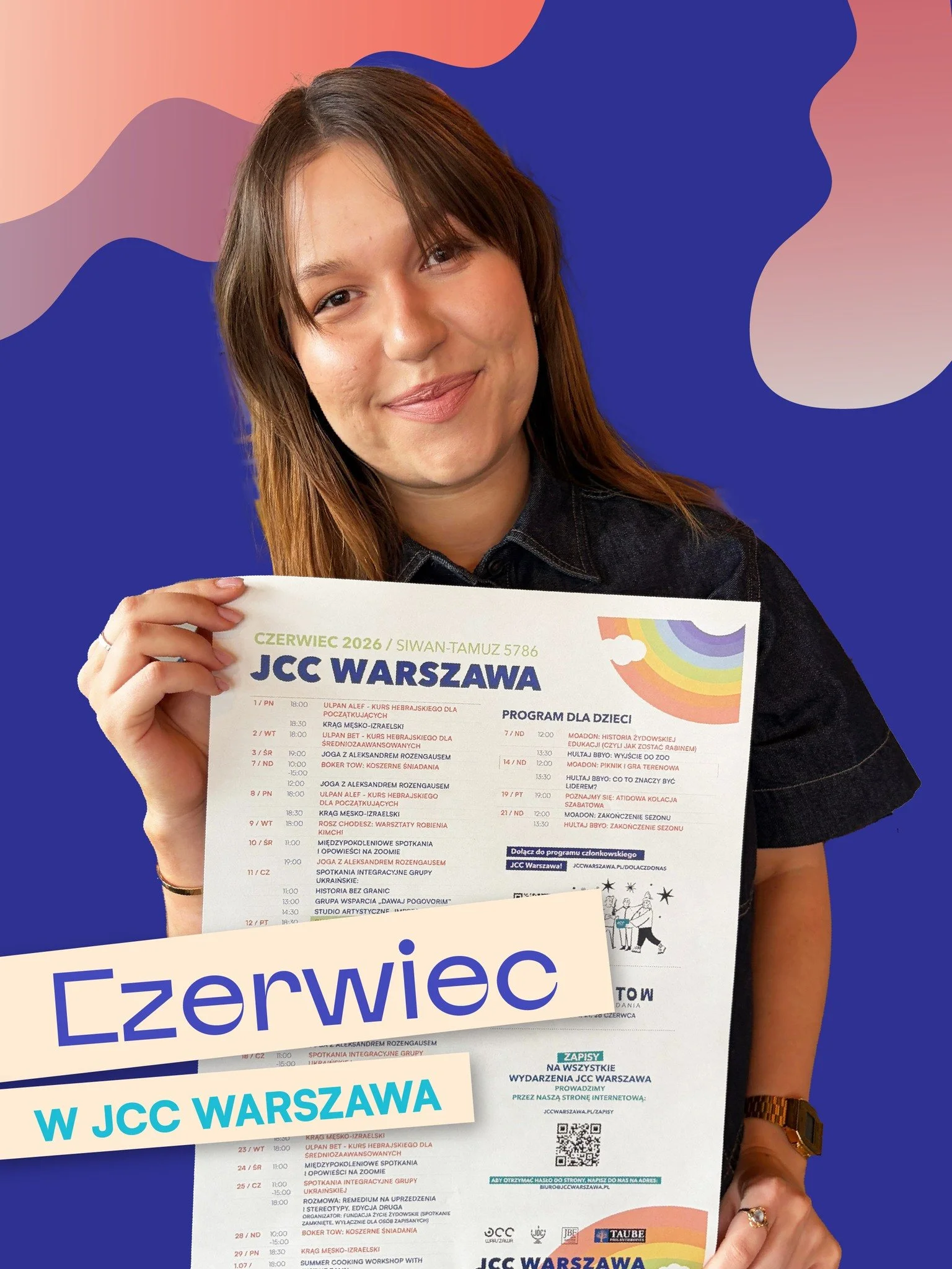 Nadeszło wreszcie lato! 🌞 Wiemy, że go wyczekiwaliście: jako rodzice, uczniowie, jak i wszyscy spragnieni ciepła, wakacji i odpoczynku. Zanim spakujecie walizki i udacie się na dalekie podr&oacute;że, sprawdźcie koniecznie program JCC na czerwiec!

