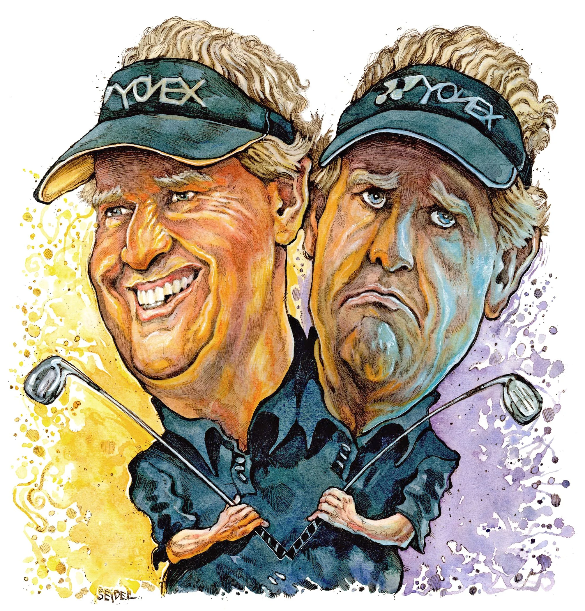 Happy Monty / Sad Monty • Golfworld Magazine