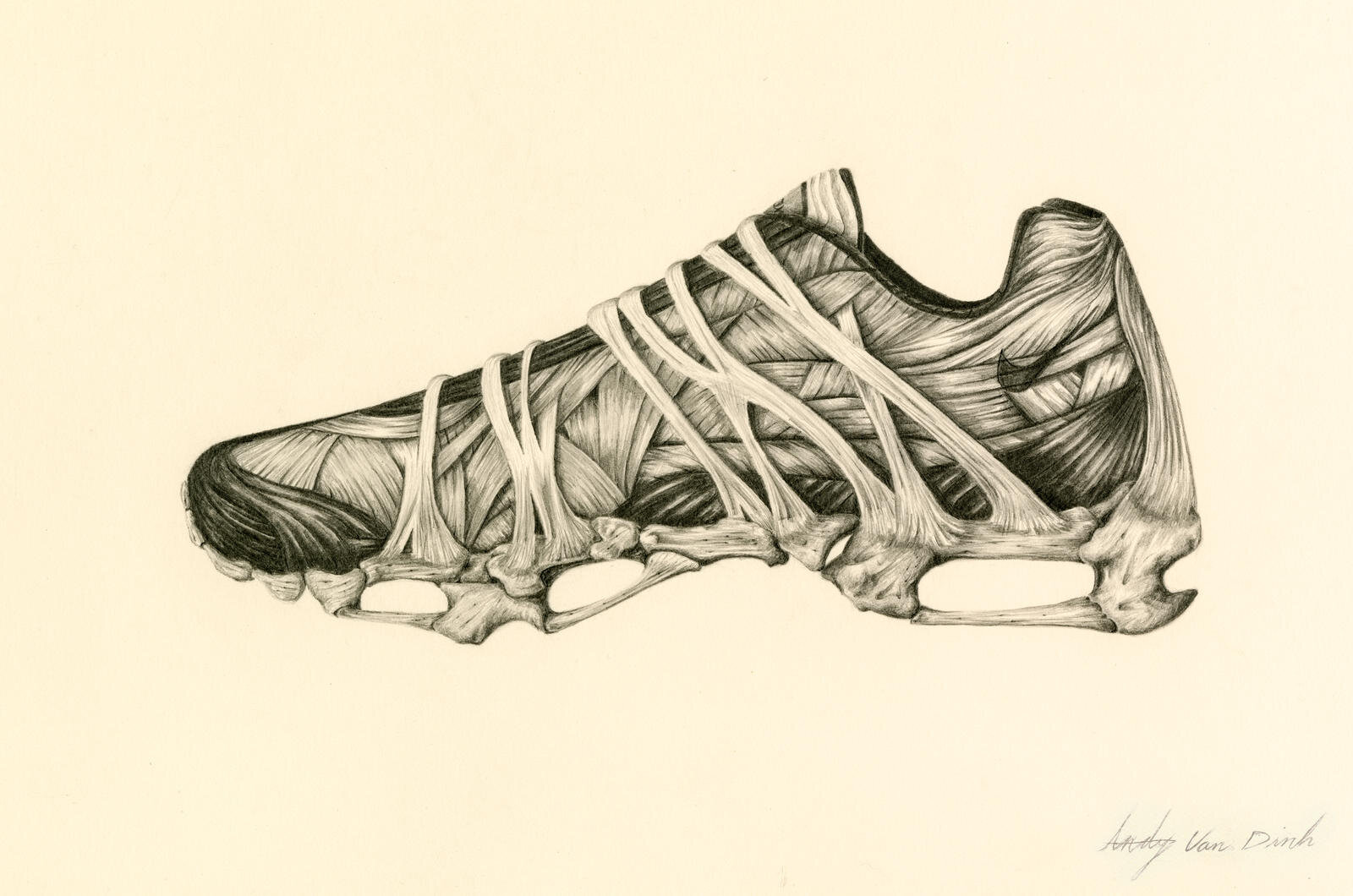 nike air max 95 drawing