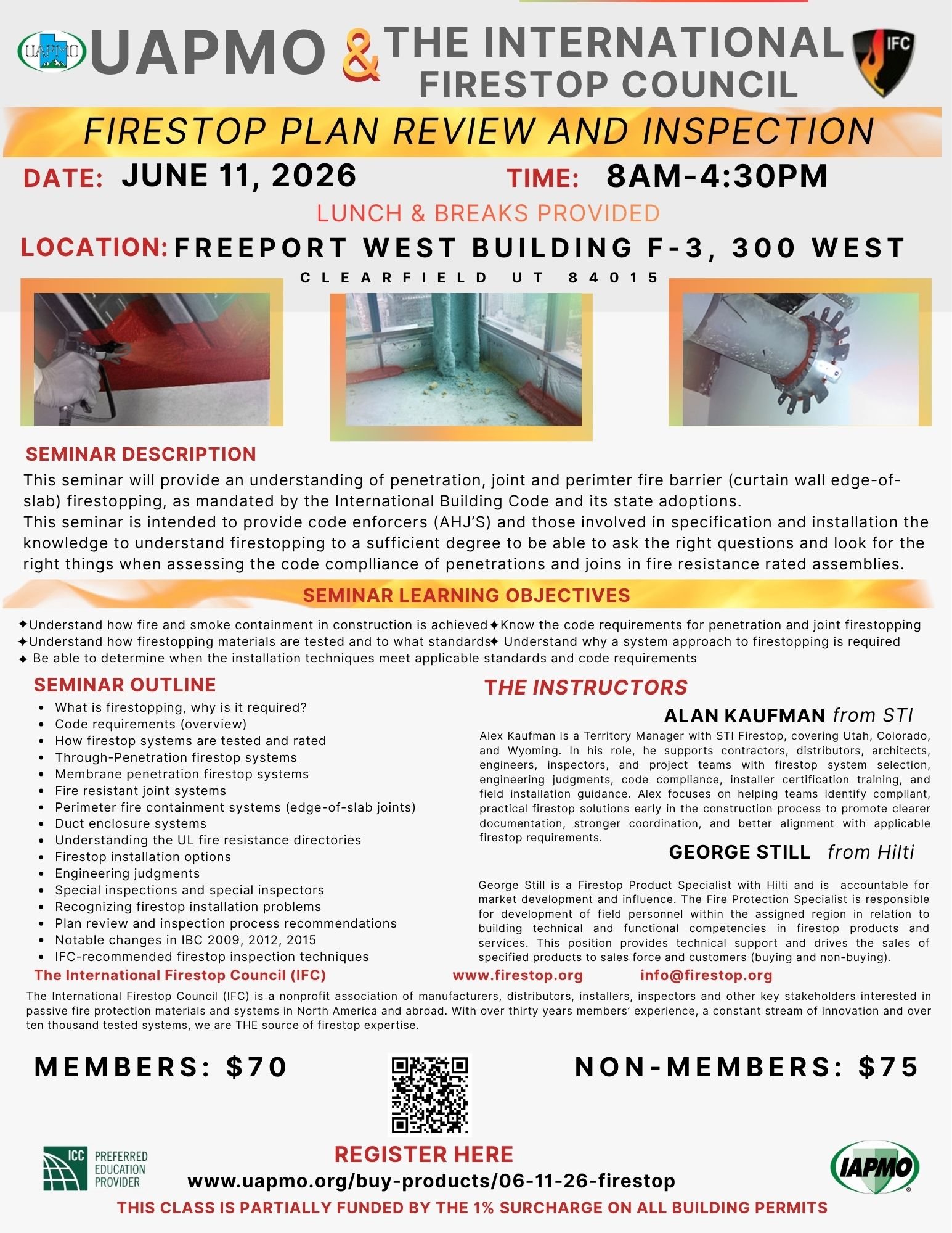Firestop Plan Review and Inspection