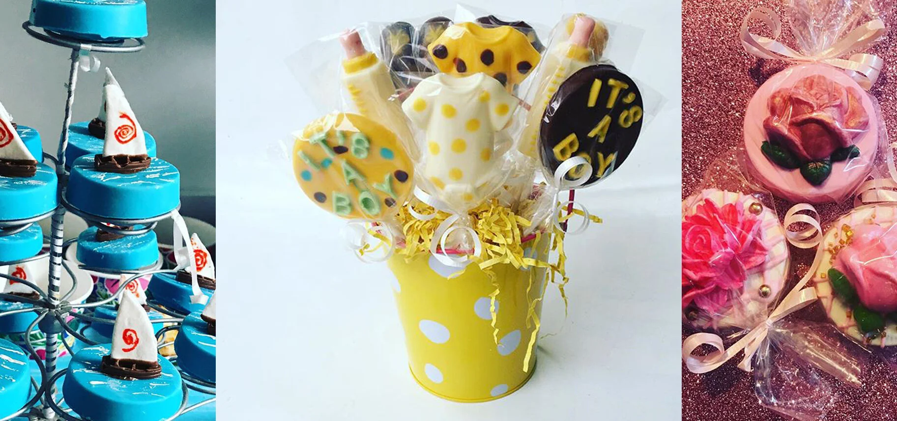 Specializing in cakes, sweets, and party decor.